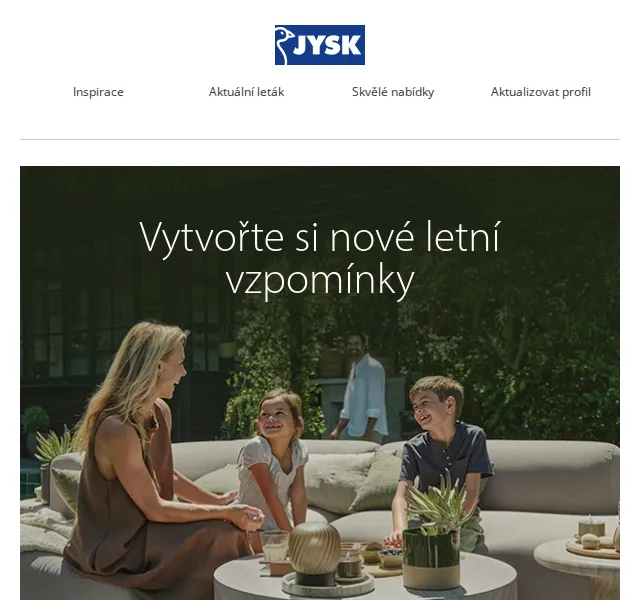 JYSK: Zahradní nábytek a doplky – duben 2026 | Nuslet.cz