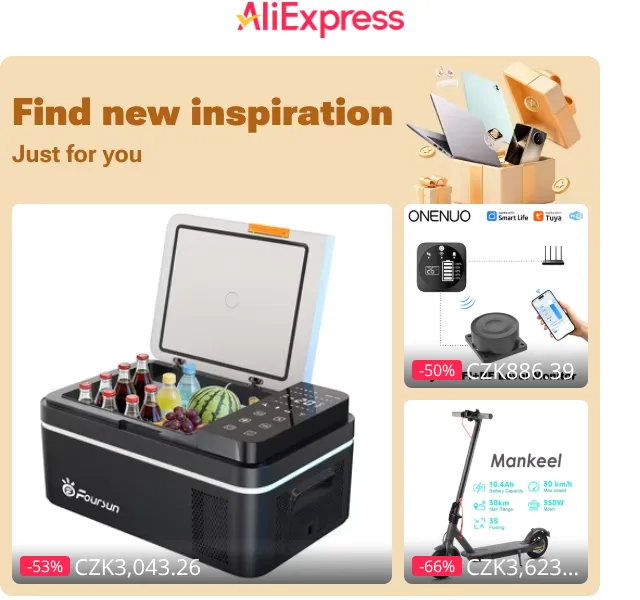 AliExpress: slevy až 66 % – květen 2026 | Nuslet.cz