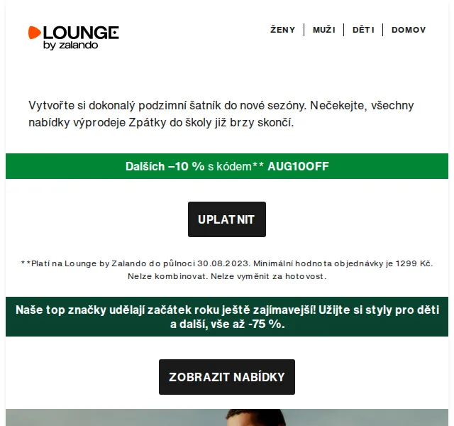 Lounge by Zalando: Výprodej Zpátky do školy – červenec 2026 | Nuslet.cz