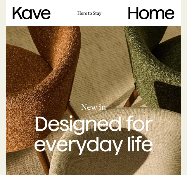 Kave Home Sale: Nová kolekce až 50 % sleva – červenec 2026 | Nuslet.cz