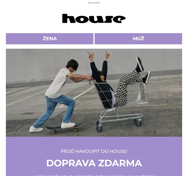 HOUSE: Doprava zdarma! – červen 2026 | Nuslet.cz