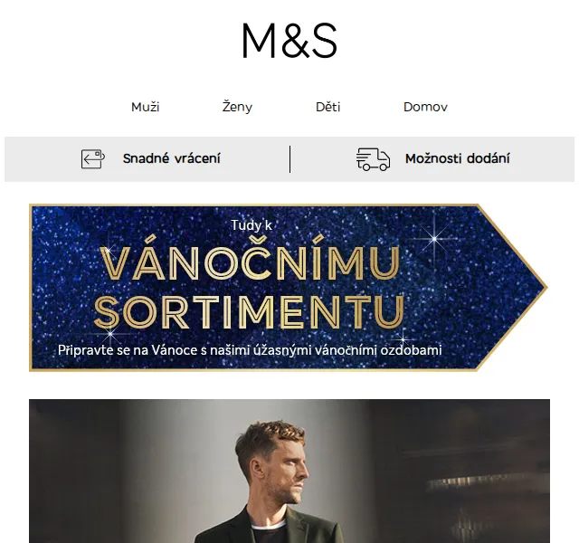 Marks and Spencer: Podzimní kolekce pánského oblečení – červenec 2026 | Nuslet.cz