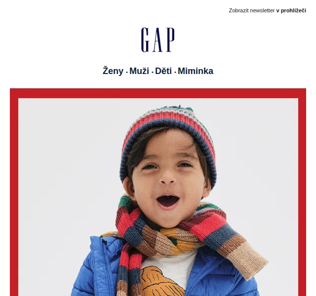 GAPstore: Sleva 40–50 % na vybrané kousky – červen 2026 | Nuslet.cz