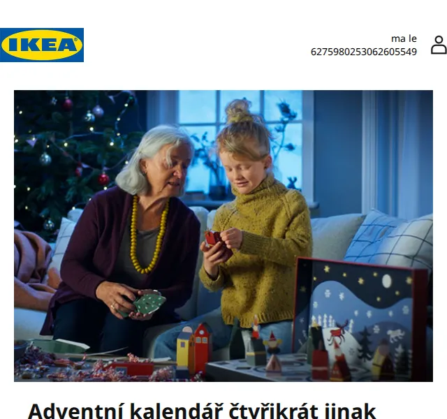 Ikea: Adventní kalendáře VINTERFINT a VINTERSAGA se slevou – červen 2026 | Nuslet.cz