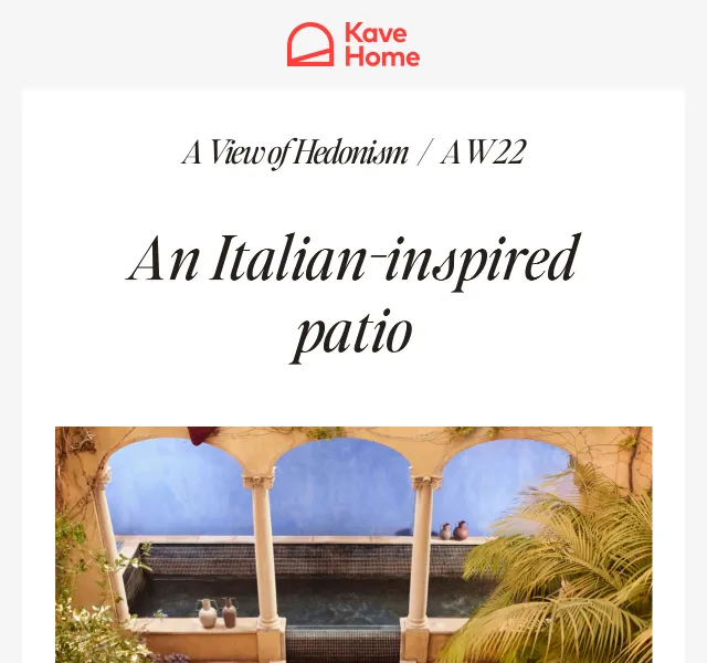 Kave Home Sale: Italská inspirace pro terasu – červen 2026 | Nuslet.cz