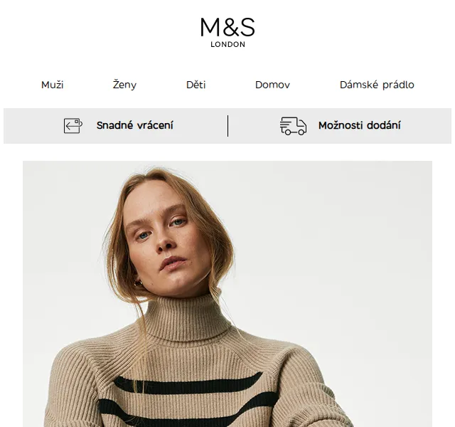 Marks and Spencer: nová zimní kolekce – červen 2026 | Nuslet.cz