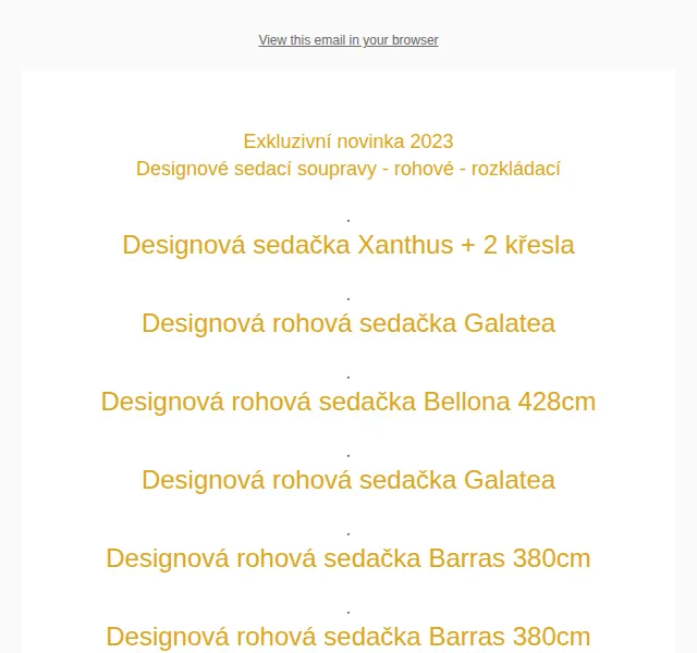 Estilofina-nabytek.cz: Designové sedací soupravy – červen 2026 | Nuslet.cz