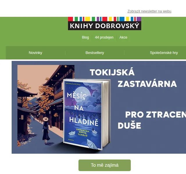 KnihyDobrovsky.cz: Nové knihy se slevou až 20 % – duben 2026