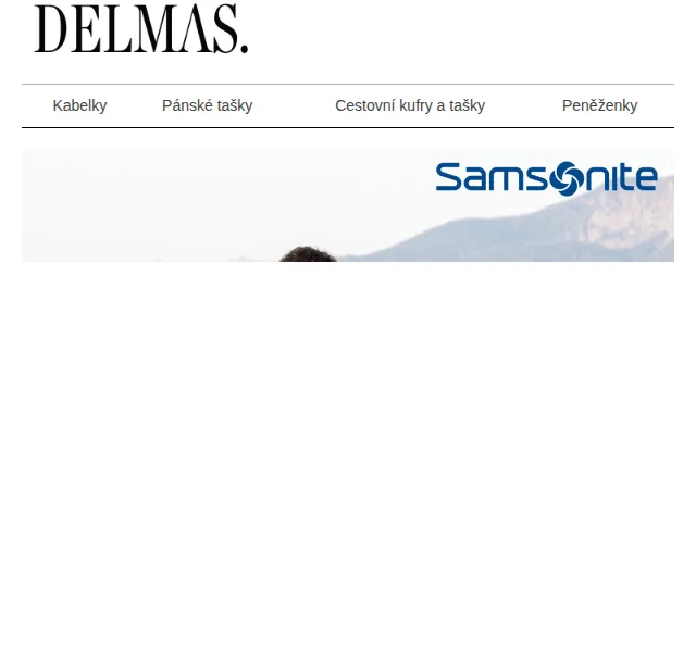 Delmas: -20% na Samsonite a American Tourister – červen 2026 | Nuslet.cz
