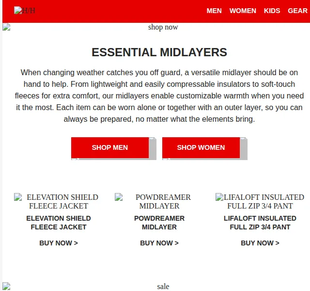Helly Hansen: Essential Midlayers – červen 2026 | Nuslet.cz