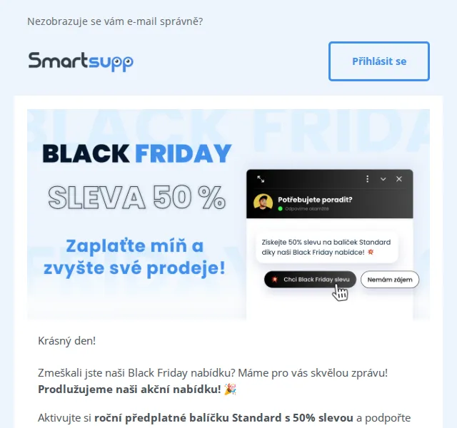 Smartsupp: Live chat s 50% slevou – červen 2026 | Nuslet.cz