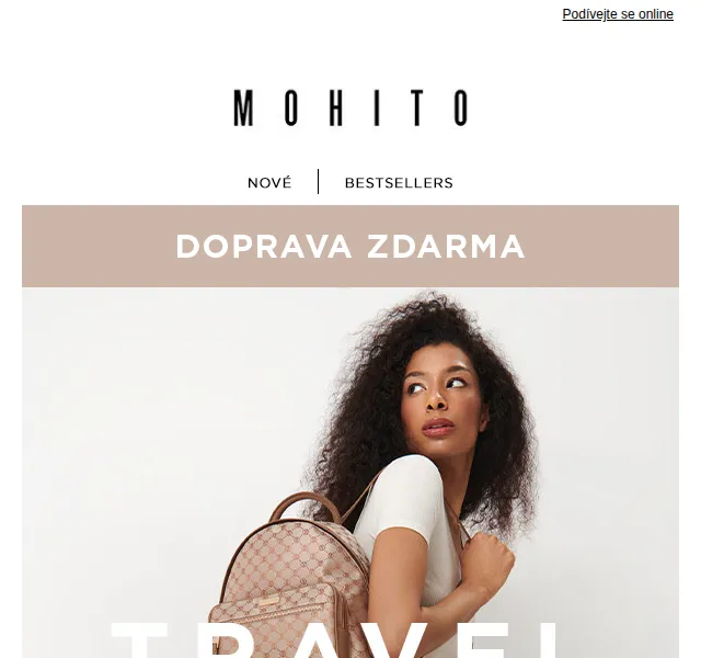 MOHITO: Doprava zdarma na cestovní oblečení – červen 2026 | Nuslet.cz