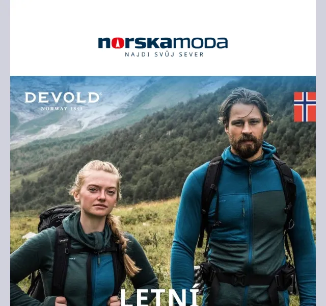 Norskamoda: Letní bestsellery Devold a Kari Traa se slevou až -50 % – červen 2026 | Nuslet.cz