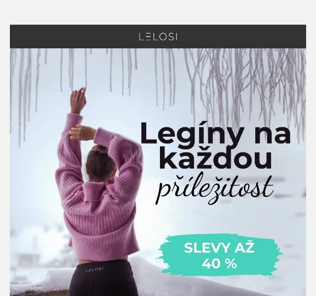 LELOSI: Legíny Polarosi, Siberosi a MOVE – slevy až 50 % v červnu 2026 | Nuslet.cz
