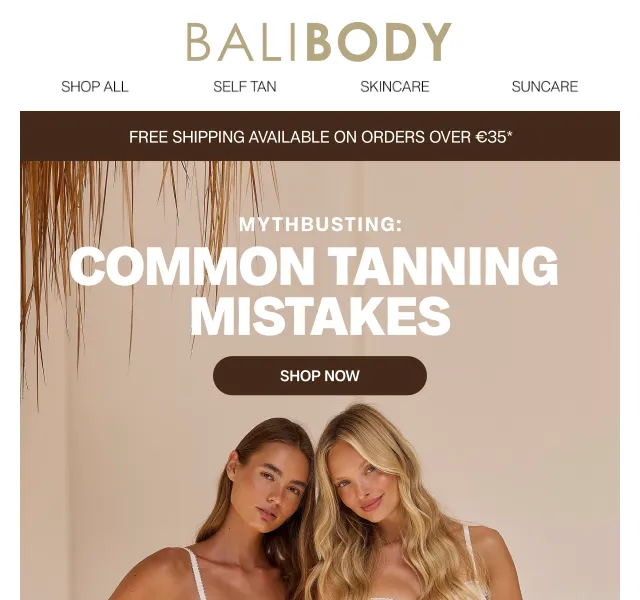 Bali Body: pravda o opalovacích mýtech – červenec 2026 | Nuslet.cz