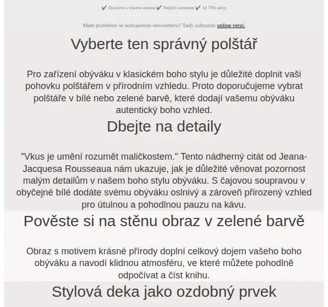 Beliani.cz: 5 kroků k dokonalému obýváku v boho stylu – červen 2026 | Nuslet.cz