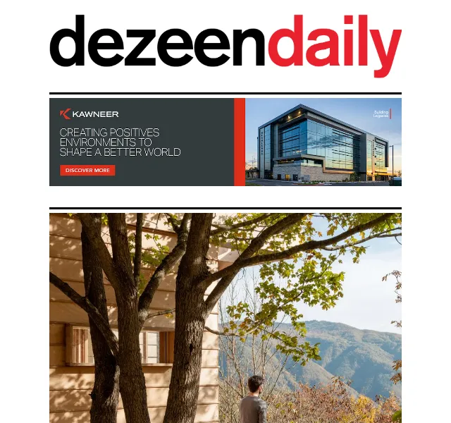 Dezeen Daily: Novinky z architektury – červen 2026 | Nuslet.cz