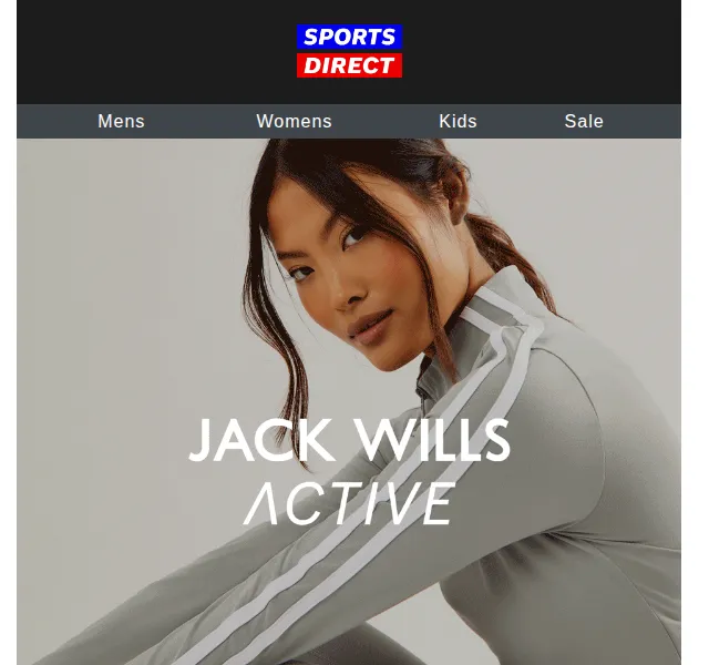 Sportsdirect.com: Jack Wills Active až 50% sleva – červen 2026 | Nuslet.cz