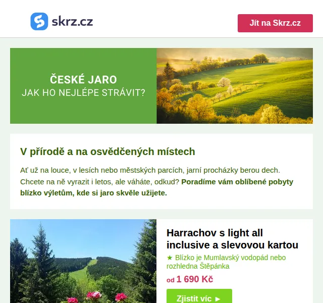 Vánoce na Skrz: Pobyty s all inclusive a wellness – červen 2026 | Nuslet.cz