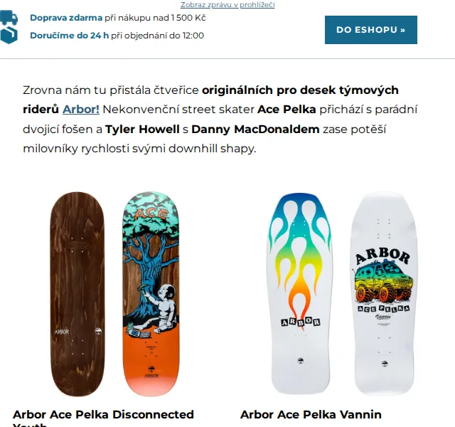 SNOWBOARD ZEZULA: Nové desky Arbor a boty Nike SB – červen 2026 | Nuslet.cz