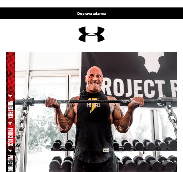 Under Armour: Project Rock kolekce – červen 2026 | Nuslet.cz