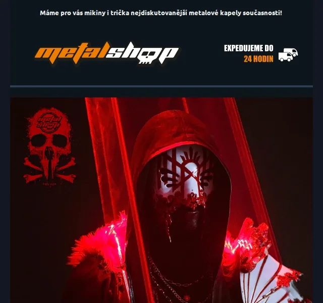 METALSHOP: Sleep Token merch – červen 2026 | Nuslet.cz