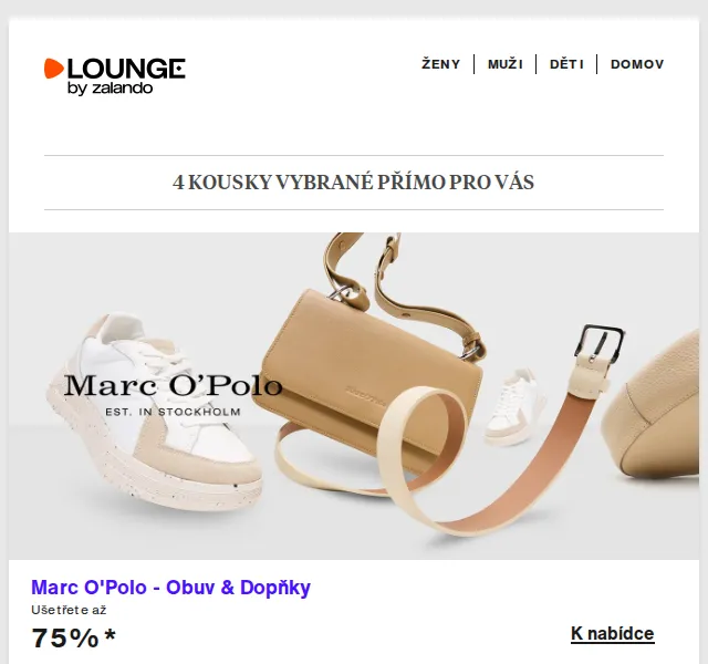 Lounge by Zalando: Marc O'Polo, New Era a další – červen 2026 | Nuslet.cz