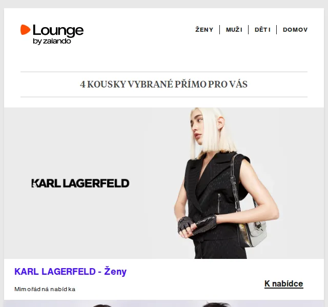 Lounge by Zalando: Karl Lagerfeld, BOSS Home a Champion – červen 2026 | Nuslet.cz