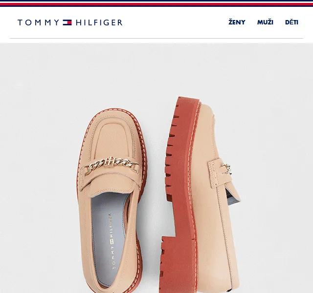 Tommy Hilfiger: Nové boty na jaro – červen 2026 | Nuslet.cz