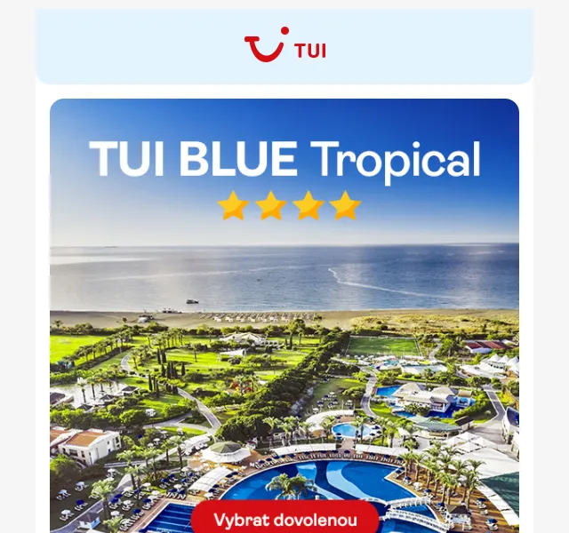 TUI Česká republika: Dovolená v Turecku – Červenec 2026