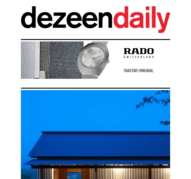 Dezeen Daily: Novinky ze světa designu – červenec 2026 | Nuslet.cz