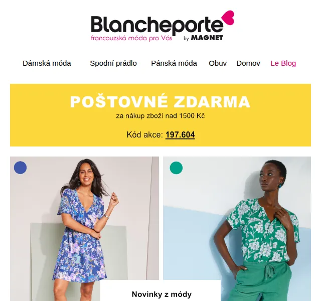 Blancheporte: Jarní kolekce – červenec 2026 | Nuslet.cz