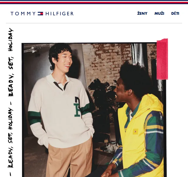 Tommy Hilfiger: Slavnostní modely na svátky – červen 2026 | Nuslet.cz