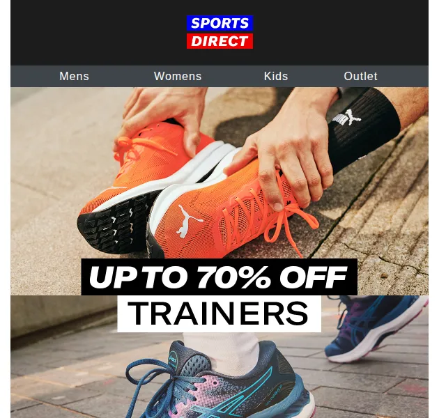 Sportsdirect.com: Tenisky Nike & adidas pod 50 £ – červen 2026 | Nuslet.cz