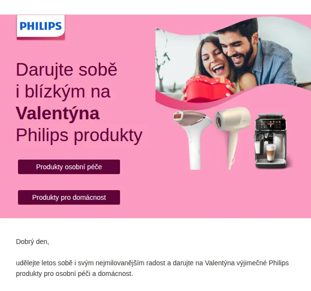Philips valentýnské slevy – červen 2026 | Nuslet.cz