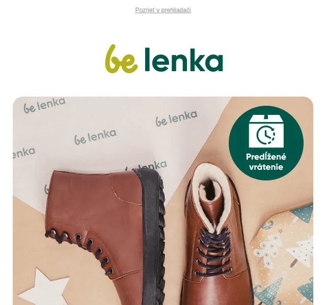 Be Lenka: prodloužená doba vrácení do 15. ledna 2023 – červen 2026 | Nuslet.cz