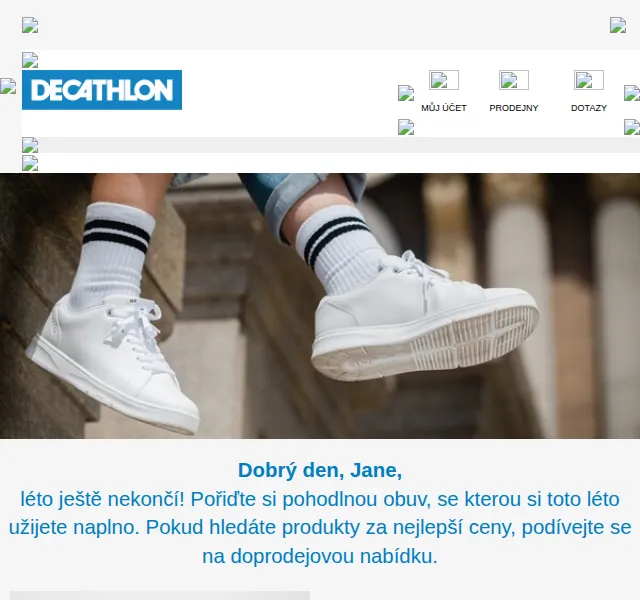 DECATHLON: Letní obuv na výprodeji – červen 2026 | Nuslet.cz