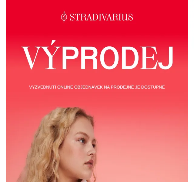 Stradivarius: Výprodej v prodejně – až -40 % | Červen 2026 | Nuslet.cz