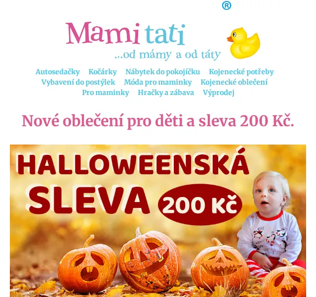 Mamitati.cz: Sleva 200 Kč na novou kolekci Baby Nellys – červen 2026 | Nuslet.cz