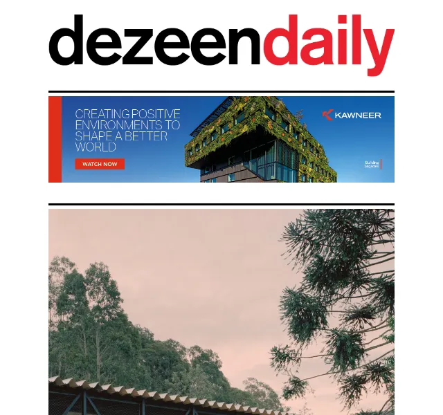 Dezeen Daily: Architektura a design – červen 2026 | Nuslet.cz