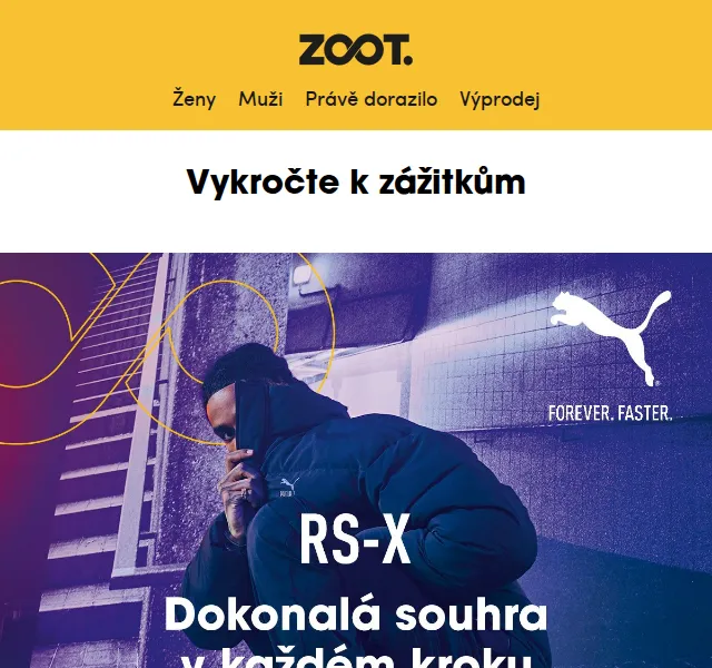 ZOOT: Puma a Vans ve výprodeji – červen 2026 | Nuslet.cz