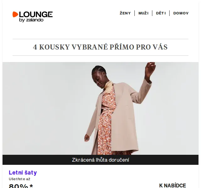 Lounge by Zalando: Letní výprodej se slevou až 80 % | červen 2026 | Nuslet.cz