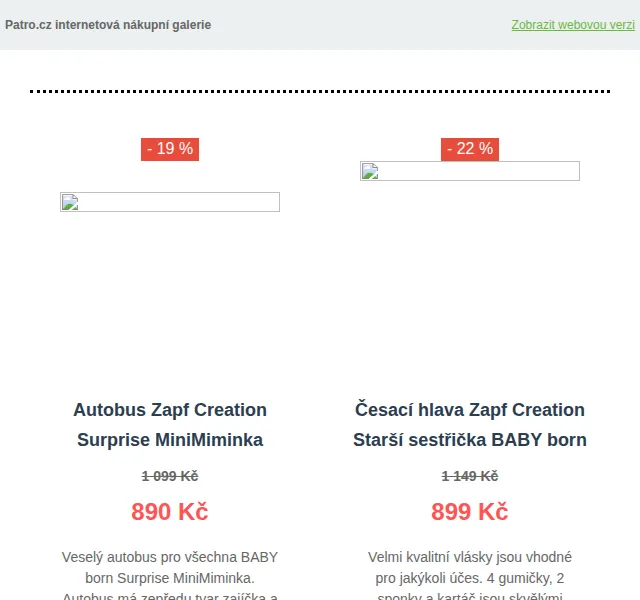 Patro: Hračky se slevou až 37 % – červen 2026 | Nuslet.cz