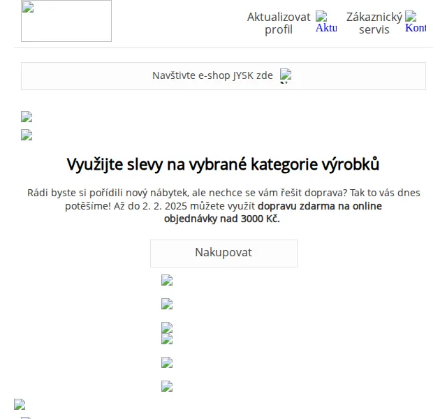 JYSK: Sleva na vybrané kategorie a doprava zdarma – červenec 2026 | Nuslet.cz