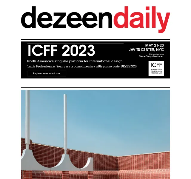Dezeen Daily: Architektonické a designové novinky – červen 2026 | Nuslet.cz