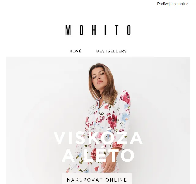 MOHITO: Viskóza a smart casual na léto – červen 2026 | Nuslet.cz