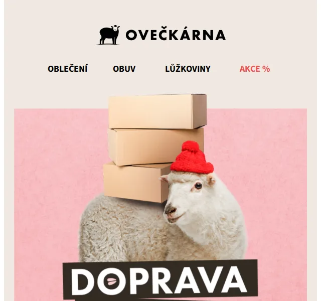 Ovečkárna: doprava zdarma a výprodej obuvi – červen 2026 | Nuslet.cz