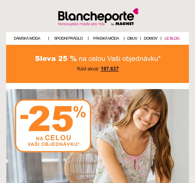 Blancheporte: Kolekce spodního a nočního prádla – červen 2026 | Nuslet.cz