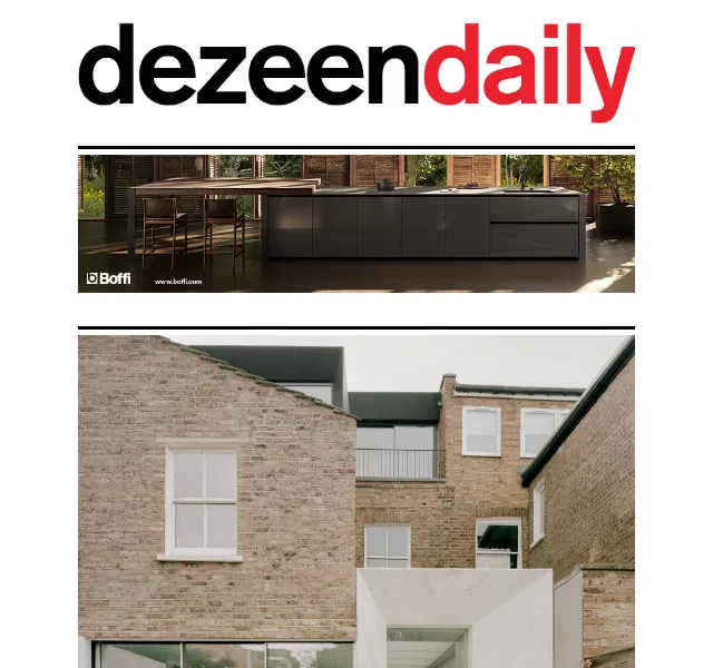 Dezeen Daily: architektonické novinky – červen 2026 | Nuslet.cz