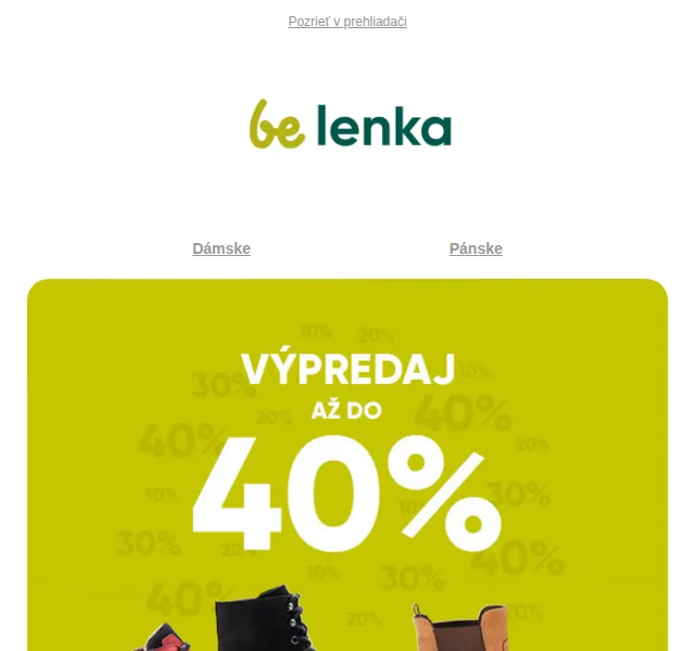 Be Lenka: výprodej až 40 % na barefoot boty – červen 2026 | Nuslet.cz